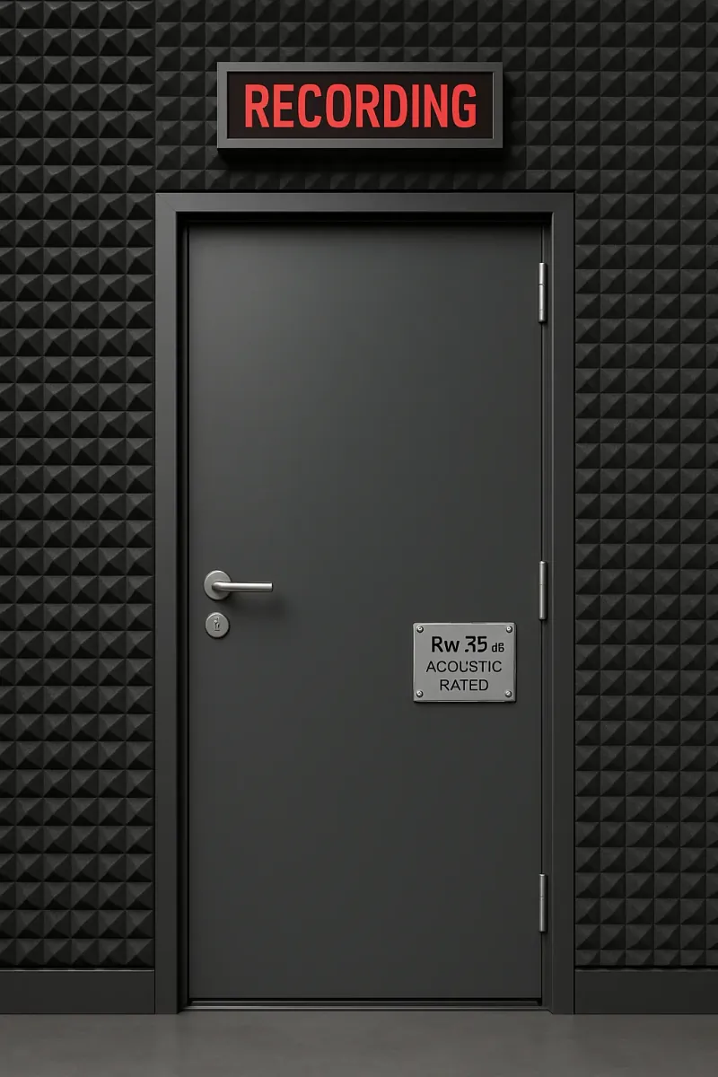 acoustic rated steel doors - professional steel doors available in Altrincham from UK manufacturers