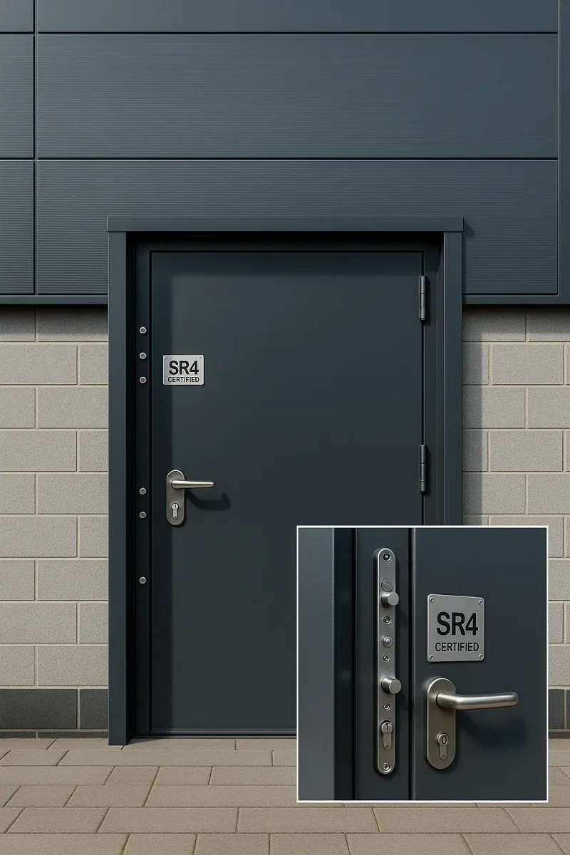 security rated steel doors - professional steel doors available in Altrincham from UK manufacturers